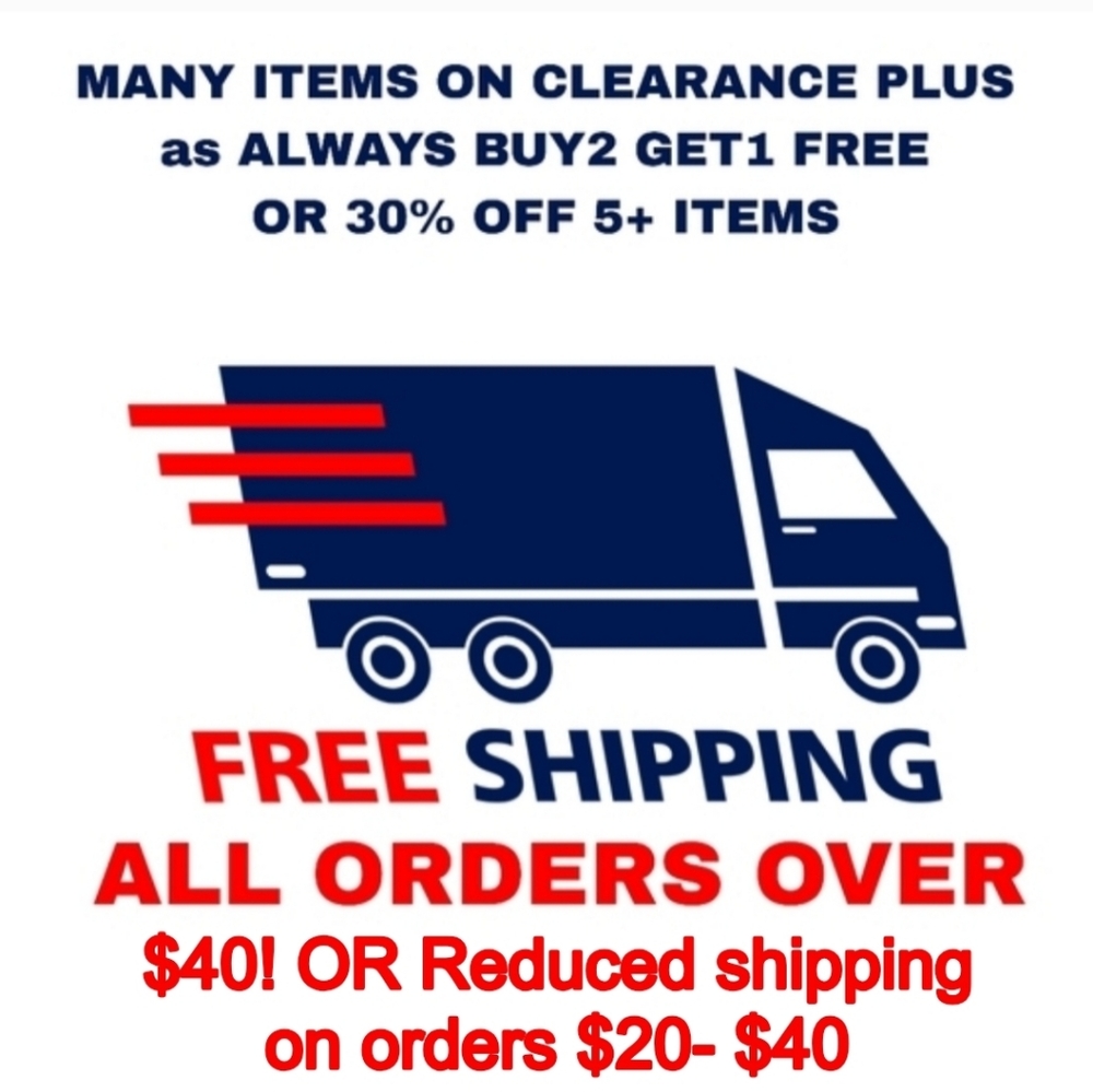 Free Shipping Reduced SHIPPING Promotion